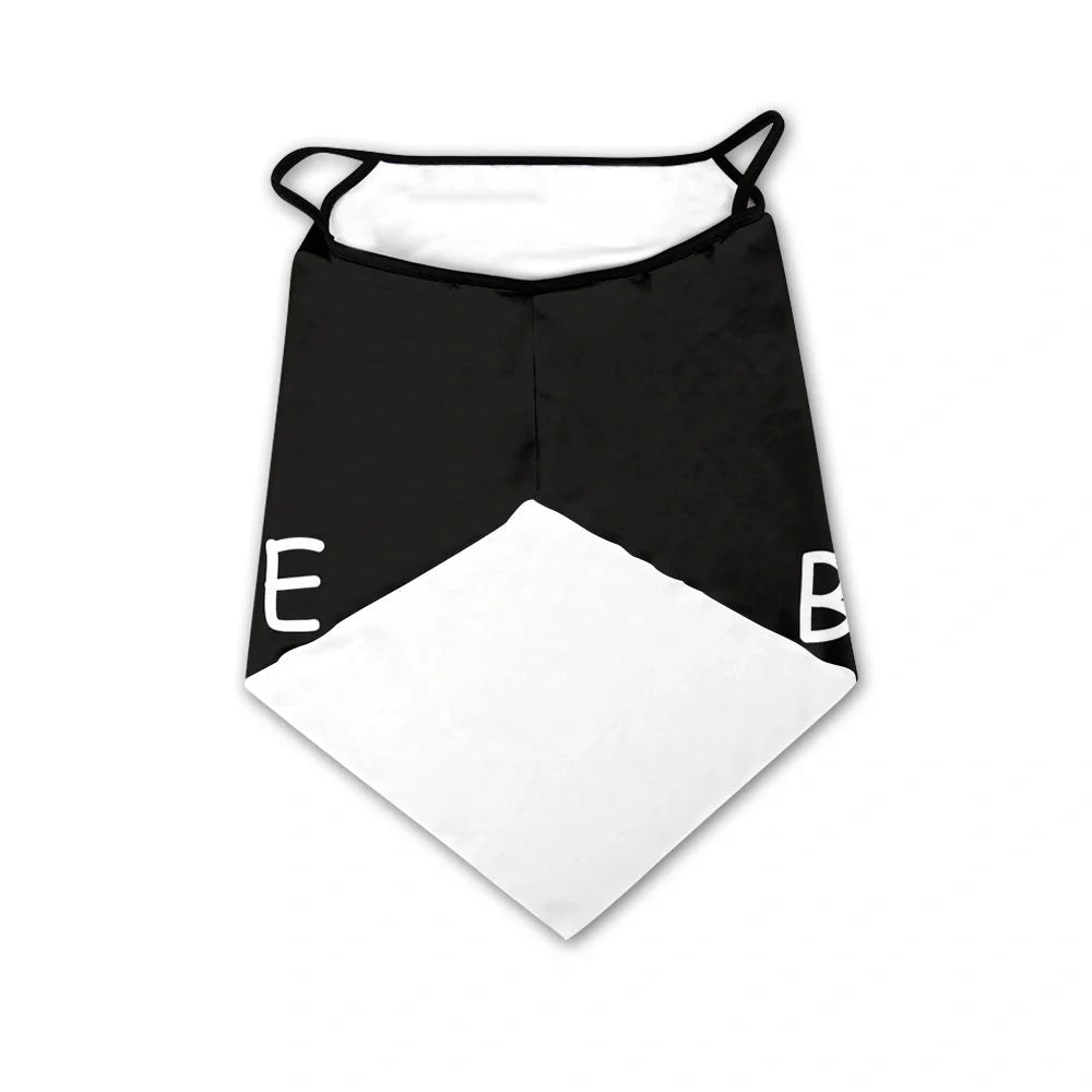 I can't breathe scarf in lightweight polyester, suitable for all seasons