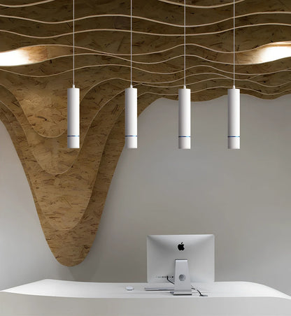 LED macaron spotlight in black finish with 60mm diameter and aluminium body construction