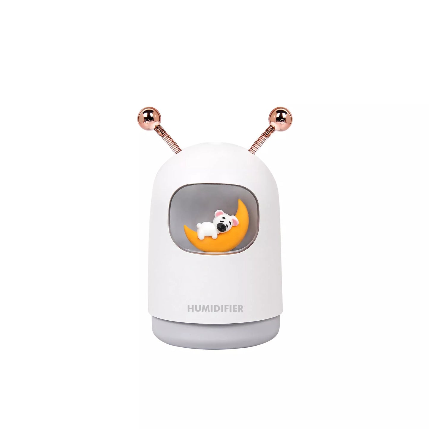 Mini USB pet humidifier in various animal designs for cars and home use