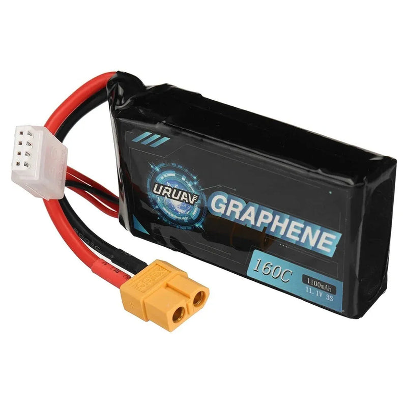 RC Remote Control Model Car and Ship 2S 3S Power Lithium Battery: 7.4V 1200mAh capacity for extended run times, compact 15x36x70mm size fits tight spaces in models