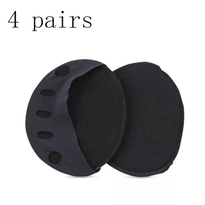 Invisible Five Finger Socks with cushioned forefoot pads for pain relief