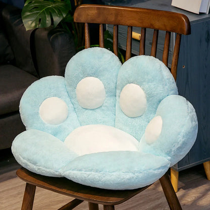 Plush semi-surrounded cushion office chair in various colors and sizes for ultimate workspace comfort.