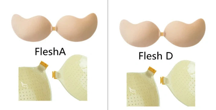 Lala Goddess Deep V Invisible Bra for women, seamless support under swimwear and dresses