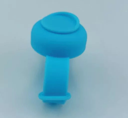 Portable Silicone Disinfectant Bracelet in various colors for easy hygiene access