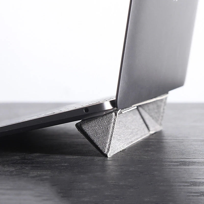 Invisible Adjustable Laptop Stand Holder with ergonomic 17-degree inclination