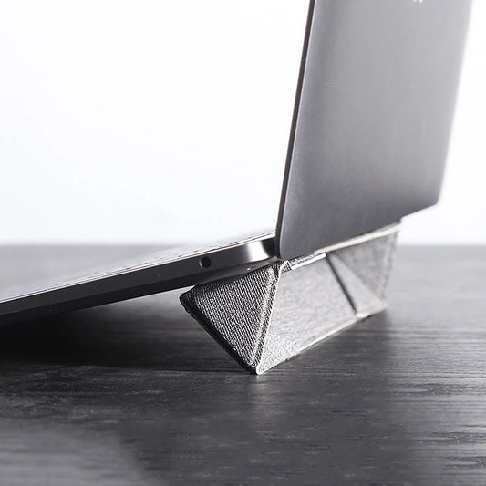 Invisible Adjustable Laptop Stand Holder with ergonomic 17-degree inclination