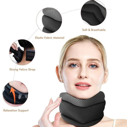 Adjustable Foam Cervical Collar for neck pain relief and spine support