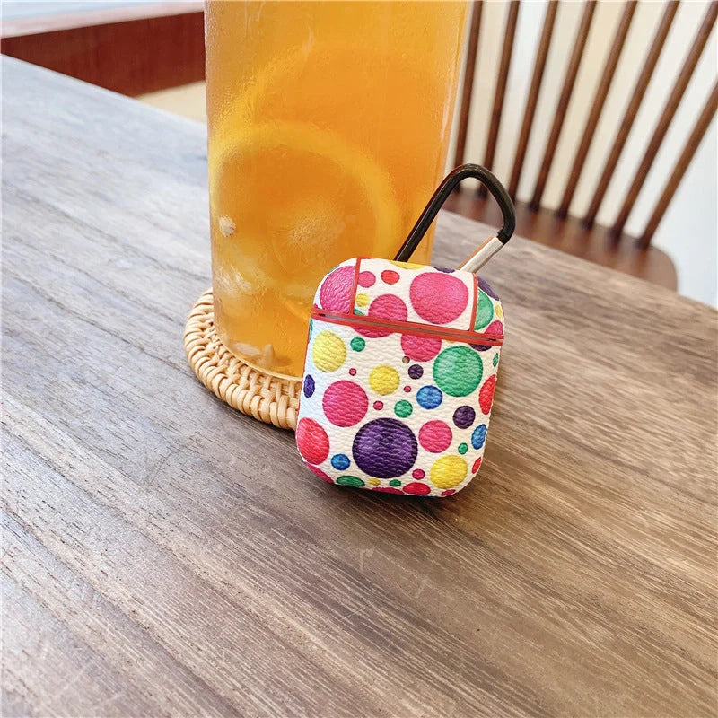 Hard shell sleeve for AirPods 1st and 2nd generation in various colors