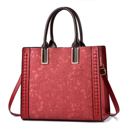 Adjustable shoulder bag for women in premium PU leather, available in multiple colors