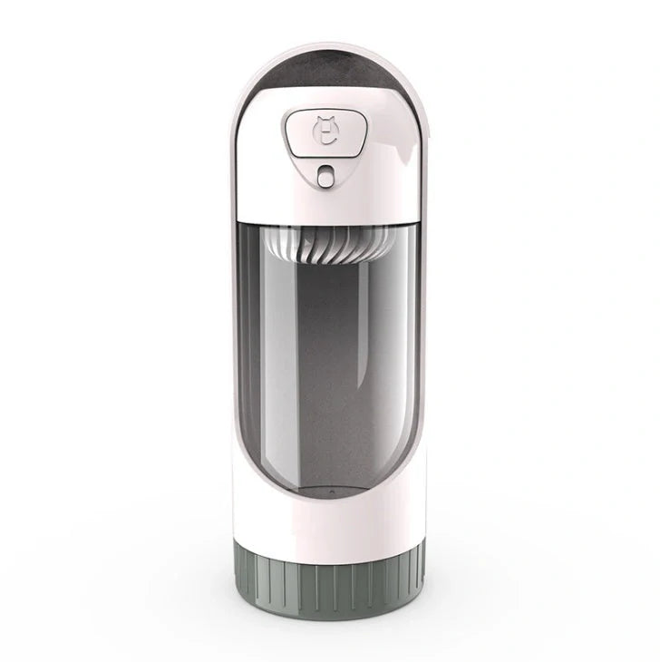 BPA-free hanging water cup for dogs with 300ml capacity and no-waste valve