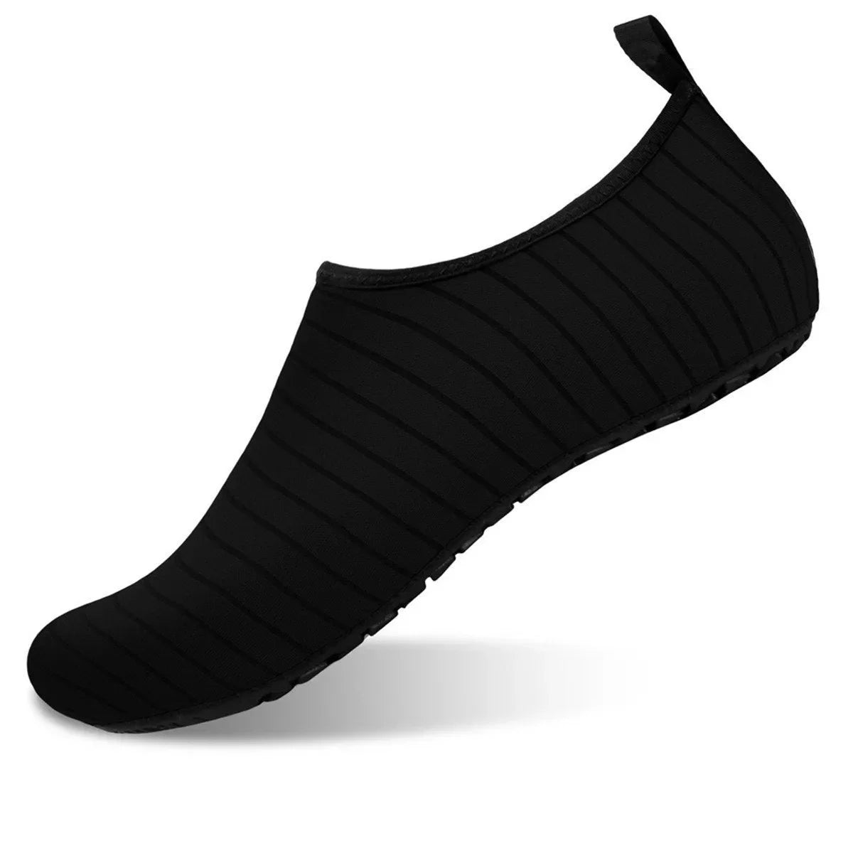 Quick Dry Aqua Socks for beach, swim, and yoga activities in various colors