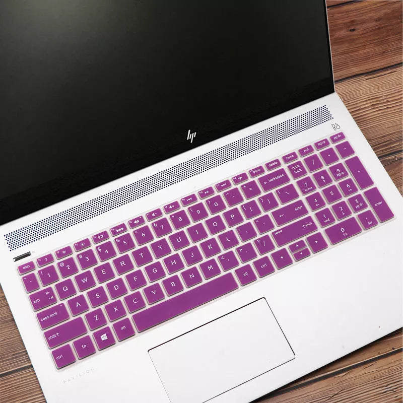 15.6-inch silicone keyboard film for HP Light and Shadow Wizard 4th Generation laptop in various colors