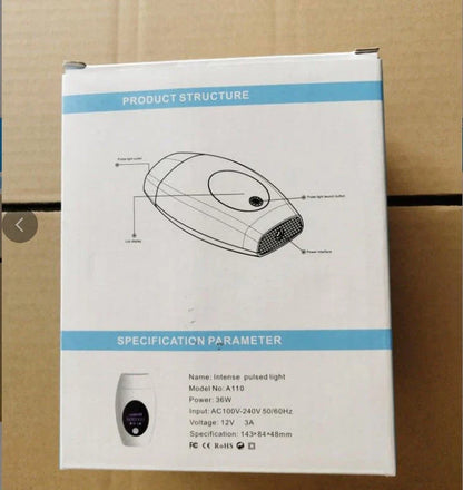 Laser Hair Remover with Adjustable Power Levels for Safe, Convenient Hair Removal