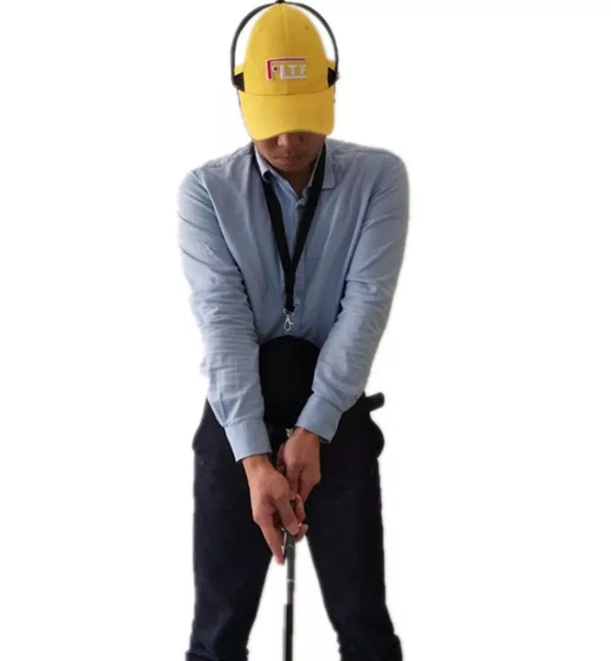 Smart Inflatable Ball Swing Trainer in gray and black, designed for sports training