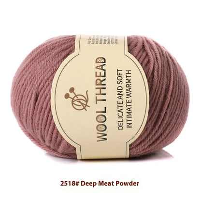 Hand-woven scarf sweater thread roll in domestic wool yarn for baby knitting projects with 10-needle compatibility