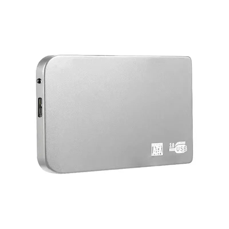 USB 3.0 solid state mobile hard disk with metal shell in black, blue, red, or silver colour