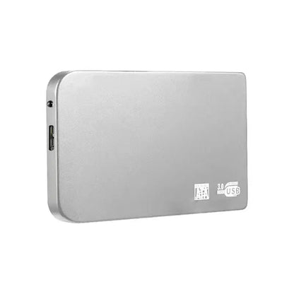 USB 3.0 solid state mobile hard disk with metal shell in black, blue, red, or silver colour