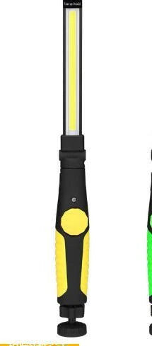 Versatile Magnetic LED Worklight with Adjustable Brightness and Rotatable Light Bar