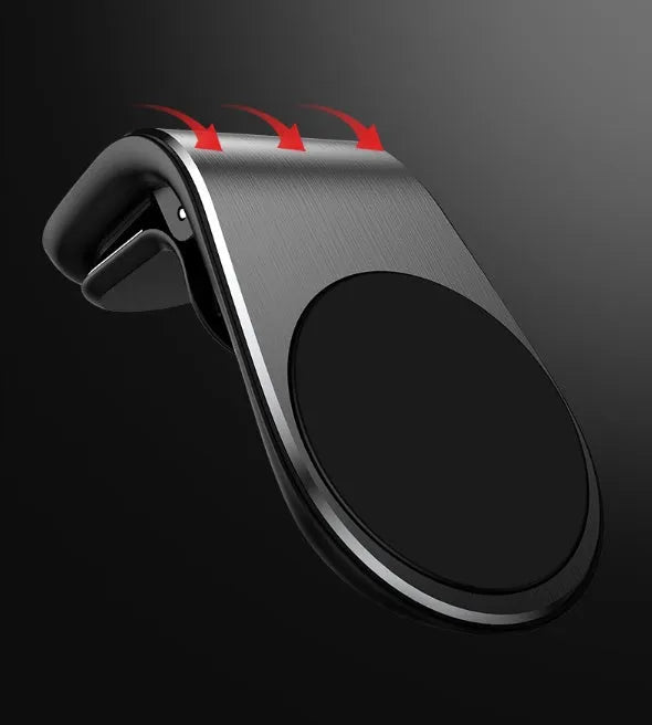 Adjustable rotation car bracket for power outlet phone mounting in black, gold, and silver colour options