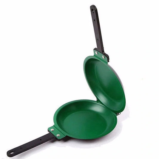 28cm non-stick frying pan with silicone handle and induction-compatible steel base