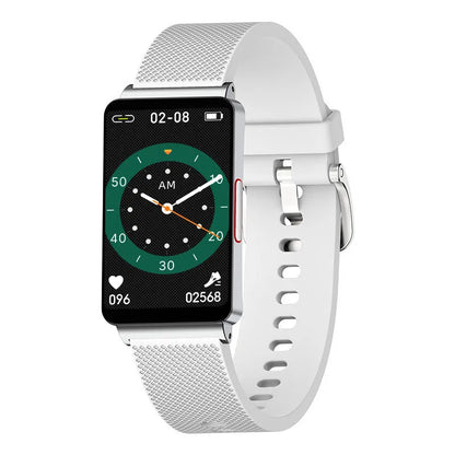 Blood Glucose EP08 Smart Bracelet in black with touch-type interface and TPU strap