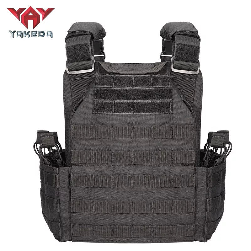 Quick Dismantling Tactical Vest in camouflage pattern with adjustable waist