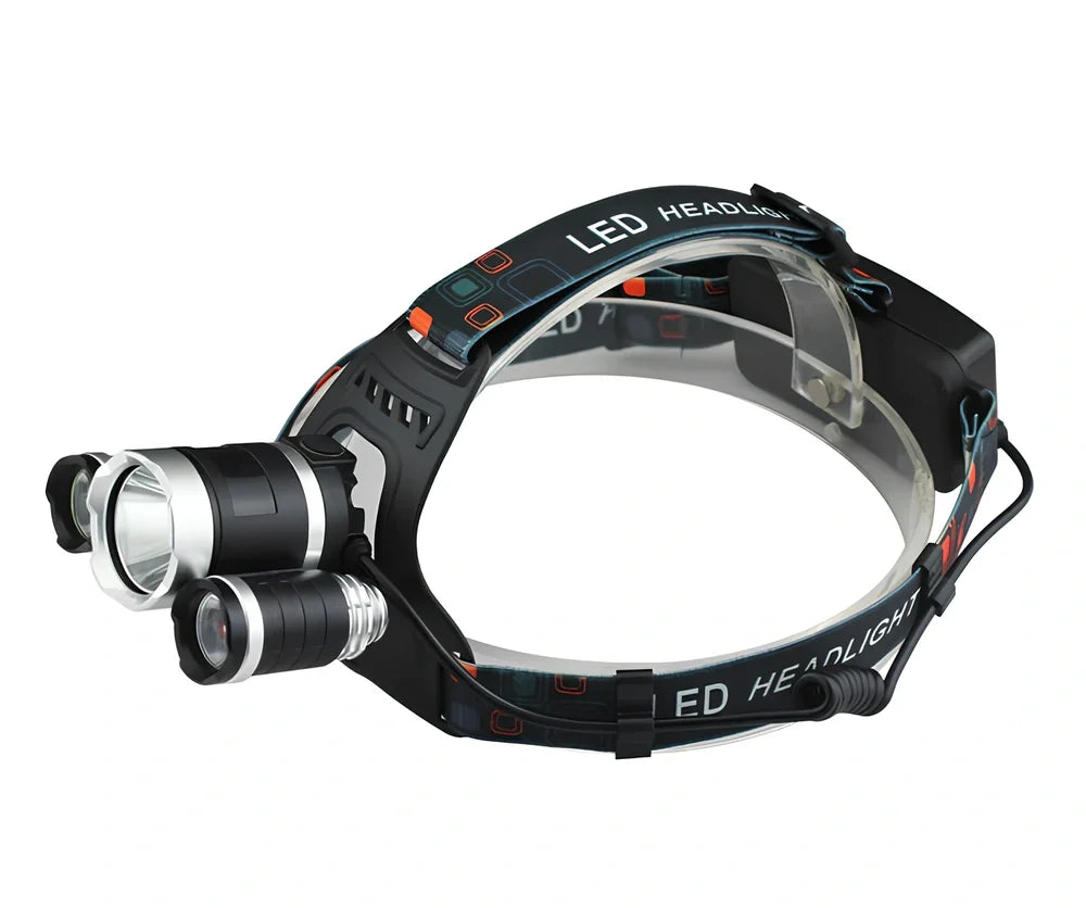 Camping light with 5800mAh battery and 20W LED output for outdoor use