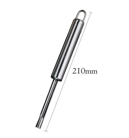 Stainless steel pineapple corer slicer kitchen tool with coloured ABS handle