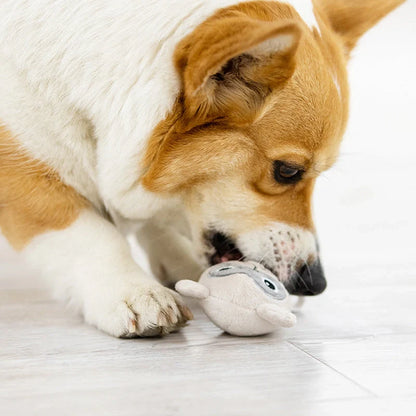 Milky Cute Barking Stick Series Sounding Plush Toy for Dogs in various animal designs