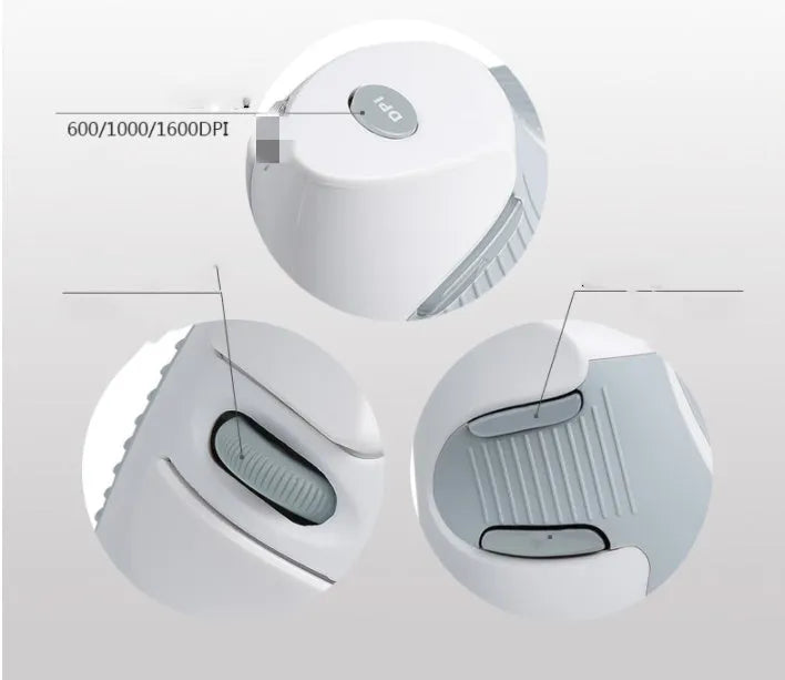 M 618 wireless vertical mouse in black showing 57-degree tilt angle and three-button design with scroll wheel