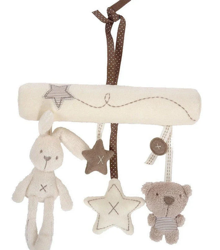 Hhomeenjoy Soft Cuddly Baby Rattles - Delightful Toys for Cribs and Strollers