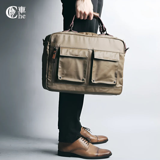 Dpark black single shoulder laptop bag for a 14 or 15 inch Lenovo laptop.