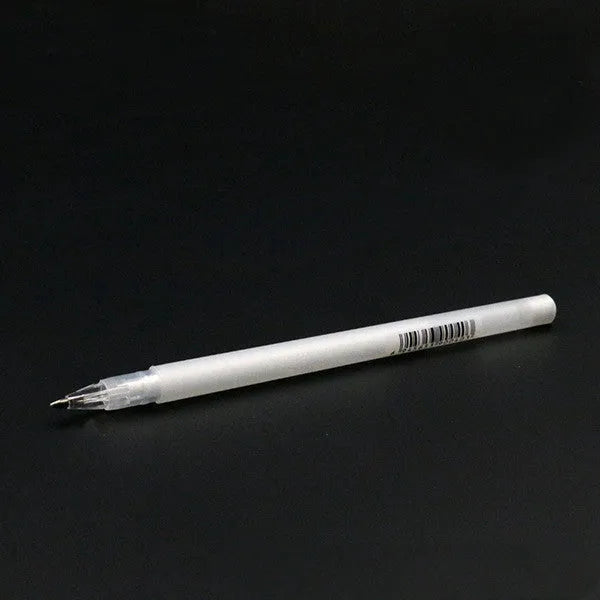 Touchnew black card hand-painted highlight pen with 0.8mm tip in golden silver white options