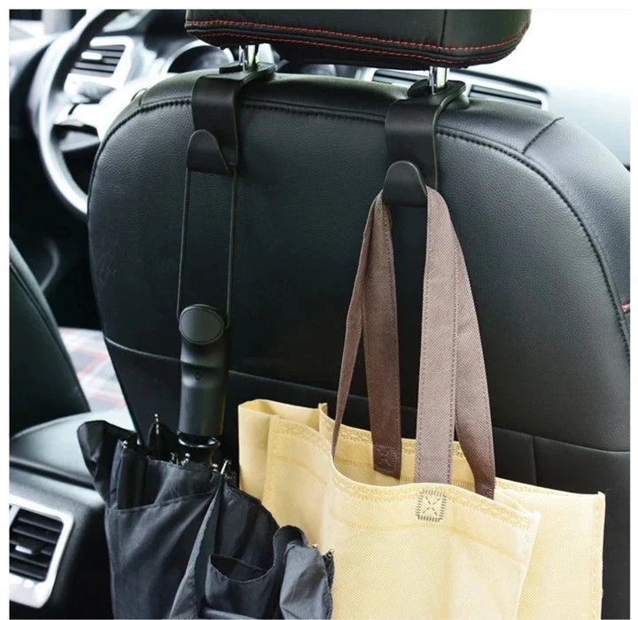 Auto Headrest Hangers for car organization, keeping your essentials within reach