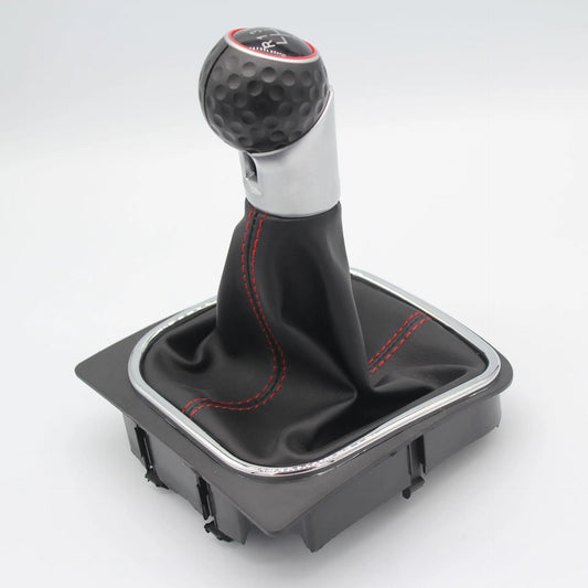 Volkswagen Golf manual gear lever dust boot with leather construction and 12mm installation hole