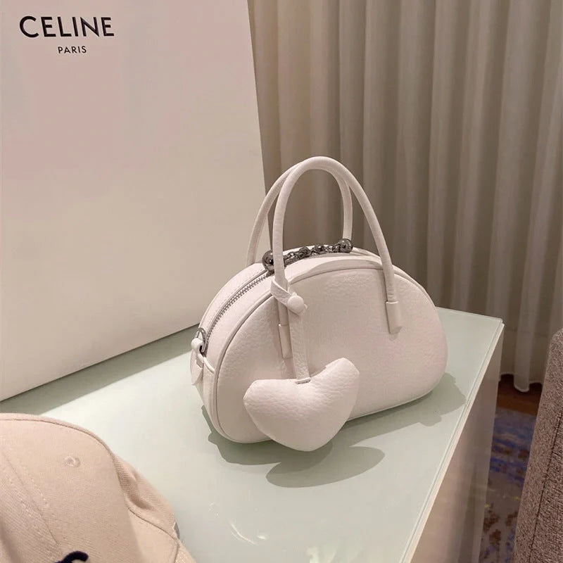 2024 Women's Luxury Designer Heart Crossbody Bag in various colors