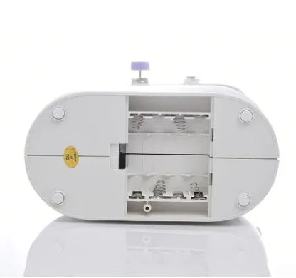 Mini electric household sewing machine with compact 20cm design and included thread cutter