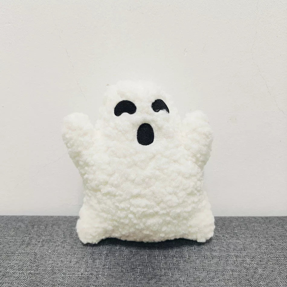 Gus The Ghost With Pumpkin Pillow Halloween Plush Throw Cushion - 75*90CM, PP cotton filled, festive home decor