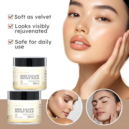 60ml honey moisturising cream jar for facial and body dry skin care