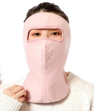 Breathable autumn and winter face masks made of premium microfiber for warmth and style
