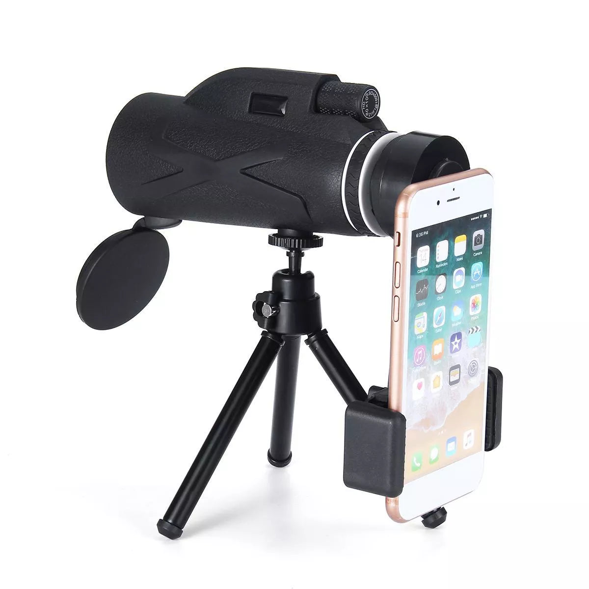 Portable Monocular Telescope with 80x Magnification and BAK4 Prism