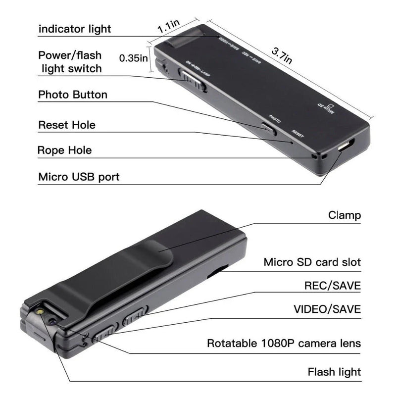 High-Performance Magnetic Digital Recorder - Capture Moments Effortlessly
