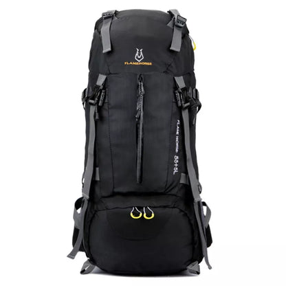 60L waterproof nylon mountaineering backpack in multiple colors for outdoor adventures