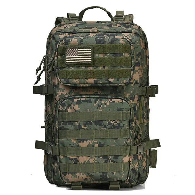 Durable 50L tactical backpack for outdoor adventures and daily commutes