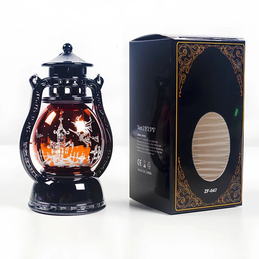 Halloween vintage laser light projecting bat pattern in green over 10m distance