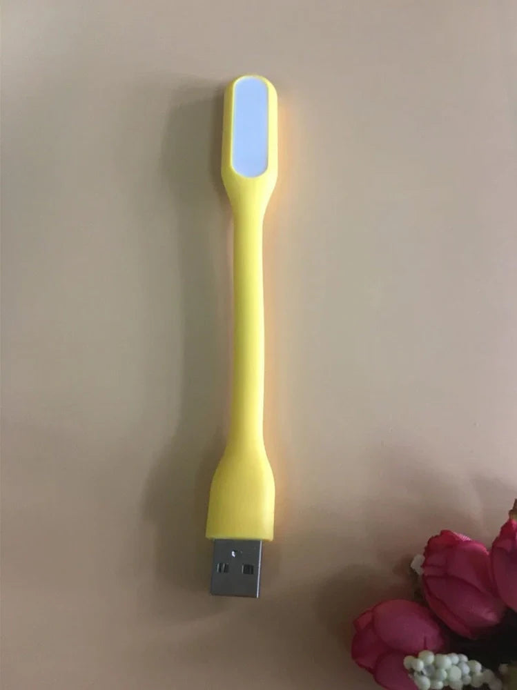 USB LED desk lamp with 6 diffused beads providing keyboard illumination
