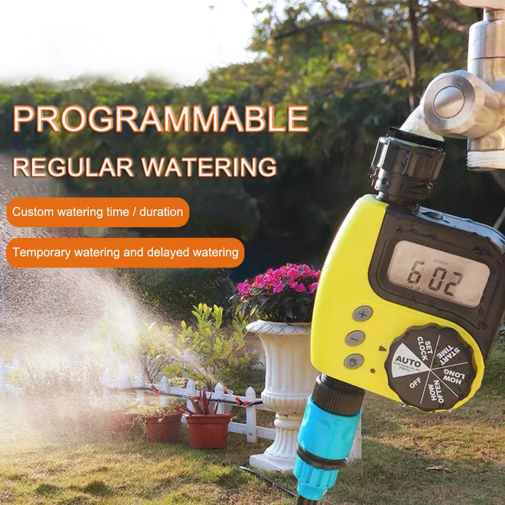 Intelligent Atomization Spray Drip Irrigation System with customizable watering timer
