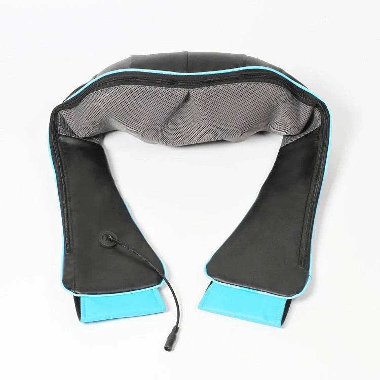 Cervical spine kneading massage shawl with infrared heating for pain relief