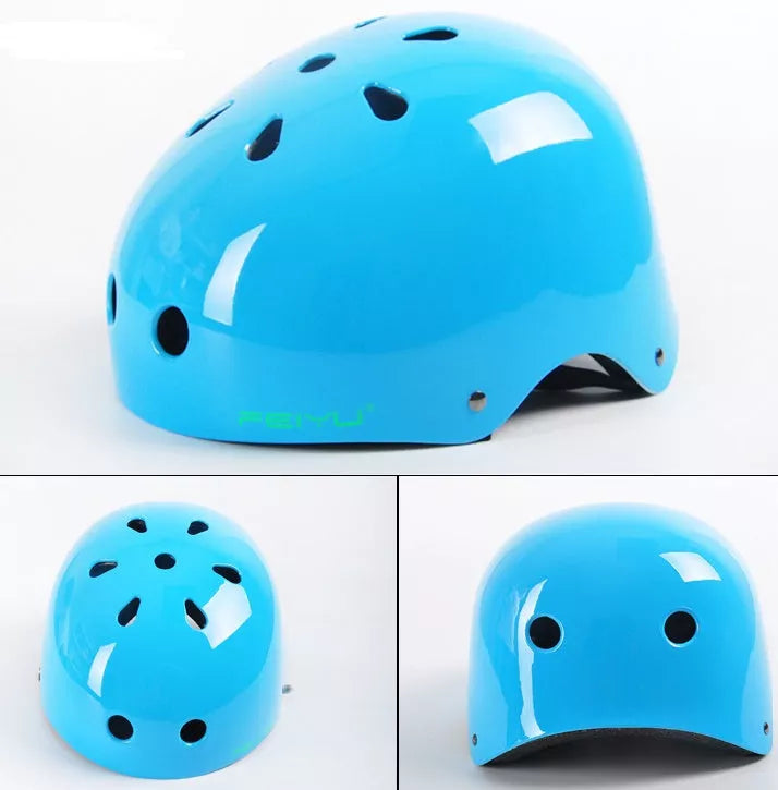 Boiling Fish Children's Wheel Skating Helmets in various colors and sizes for safe riding
