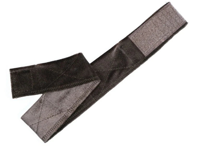 Adjustable headband with flexible velvet grip for securing wigs in place comfortably and stylishly